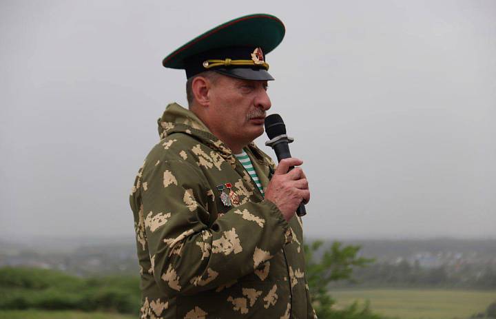 День пограничных войск встретили у мемориала воинам-пограничникам в Усть-Лабинске.