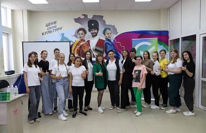 Предприниматели провели интерактивную встречу с молодежью Усть-Лабинского района.
